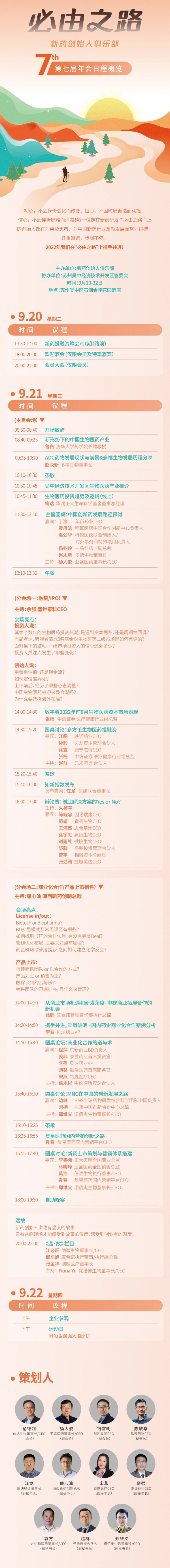 會議日程